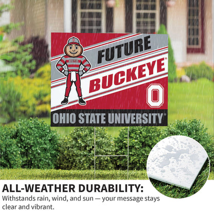 Ohio State University Coroplast Yard Sign, Future Student