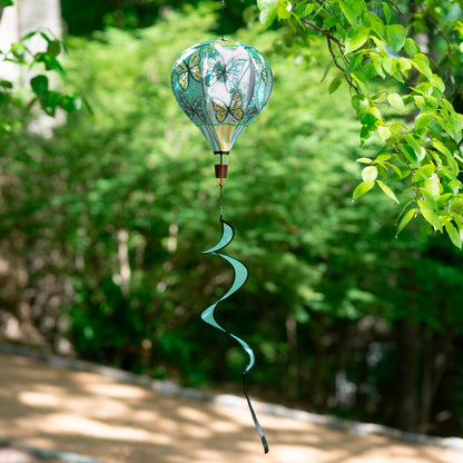 Floral Butterfly Welcome Balloon Spinner