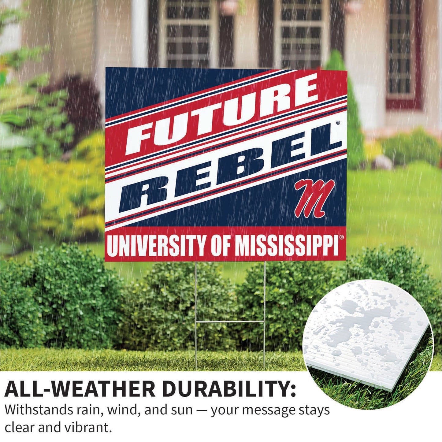 University of Mississippi Coroplast Yard Sign, Future Student