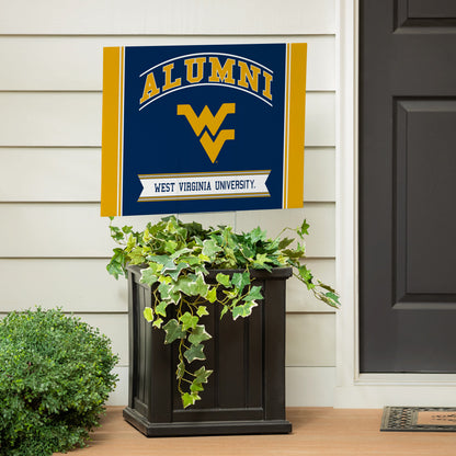 West Virginia University Coroplast Yard Sign Alumni