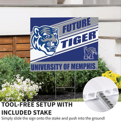 University of Memphis Coroplast Yard Sign, Future Student