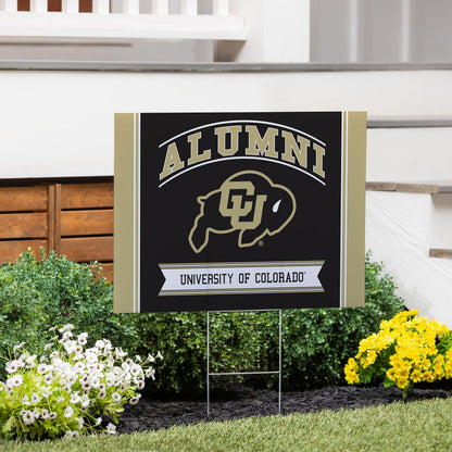 University of Colorado Coroplast Yard Sign Alumni