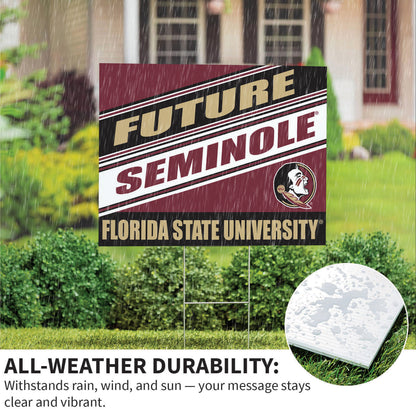 Florida State University Coroplast Yard Sign, Future Student