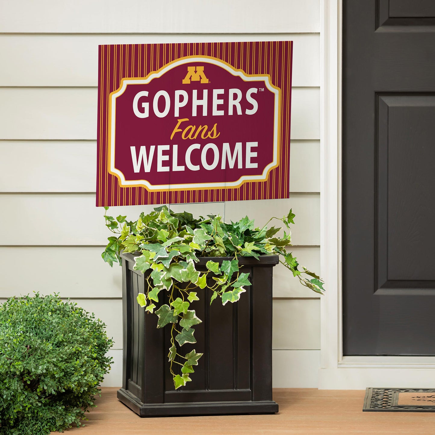 University of Minnesota Coroplast Yard Sign, "Fans Welcome"