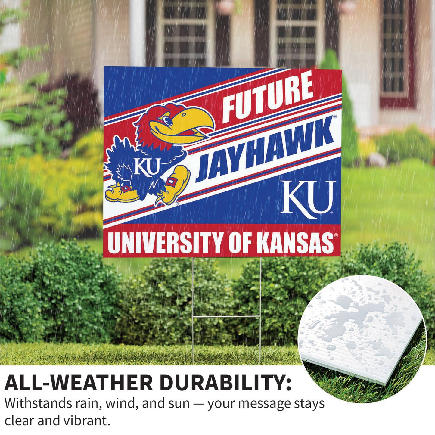 University of Kansas Coroplast Yard Sign, Future Student