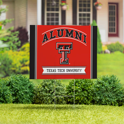 Texas Tech University Coroplast Yard Sign Alumni