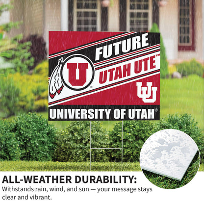 University of Utah Coroplast Yard Sign, Future Student