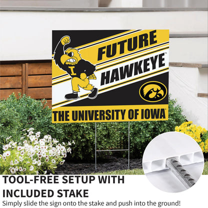 University of Iowa Coroplast Yard Sign, Future Student