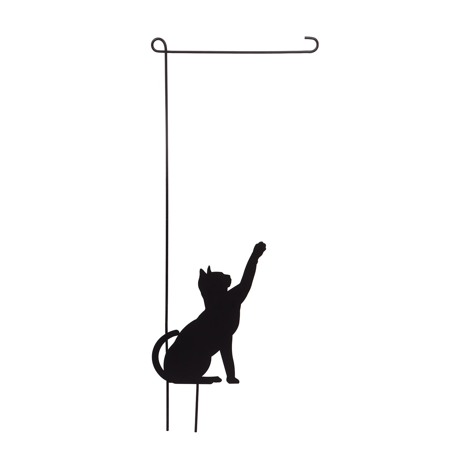Decorative Garden Flag Stands, Cat
