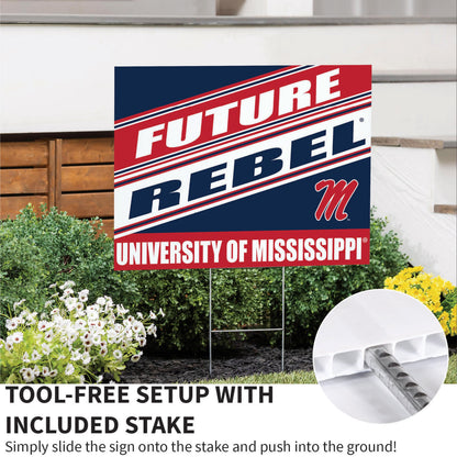 University of Mississippi Coroplast Yard Sign, Future Student