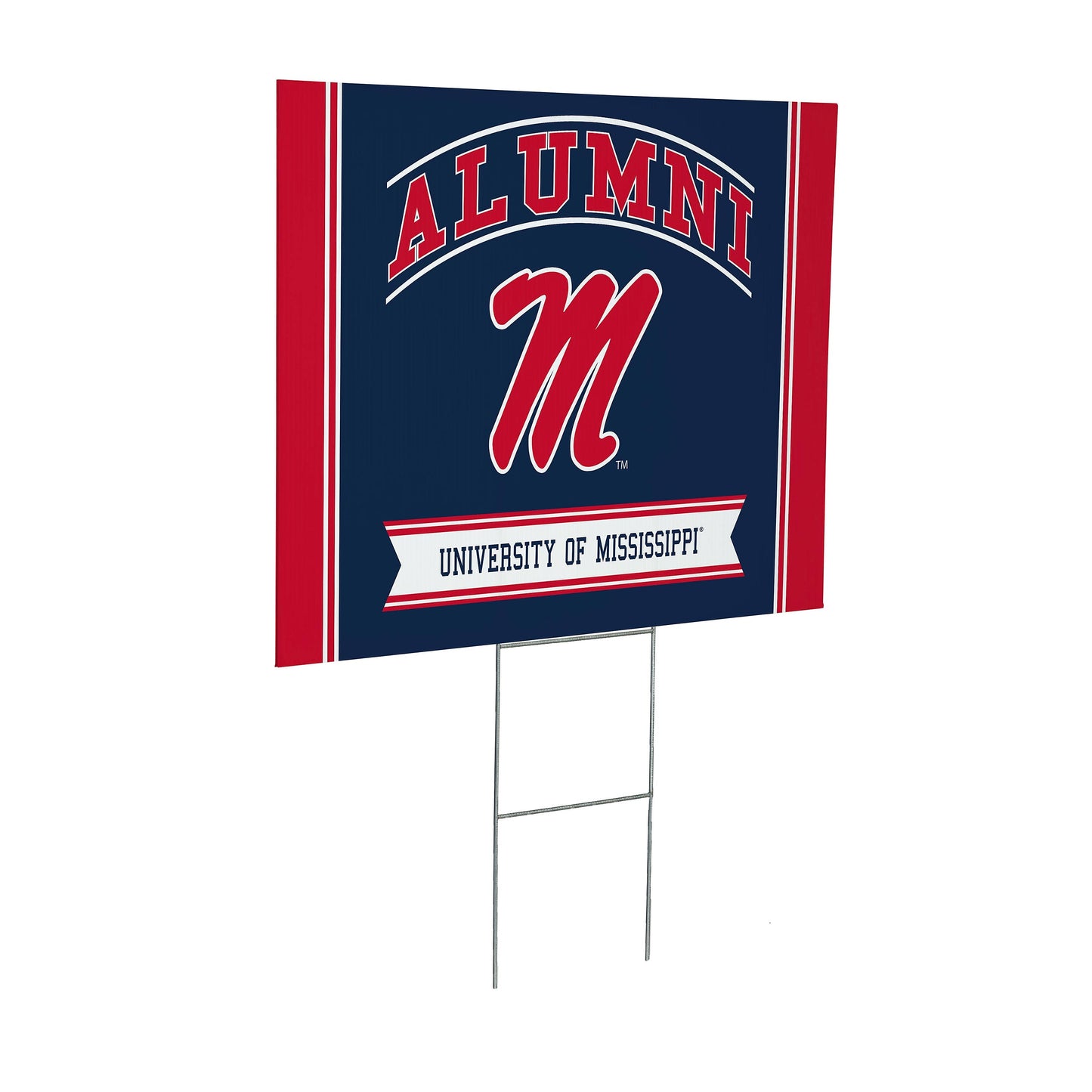 University of Mississippi Coroplast Yard Sign Alumni