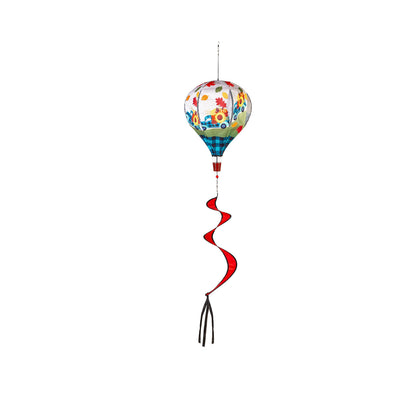 Fall Friends Burlap Balloon Spinner, Truck