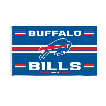 Buffalo Bills Single Sided Estate Flag with 2 Grommets, 3'x5'