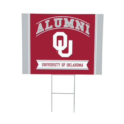 University of Oklahoma Coroplast Yard Sign Alumni