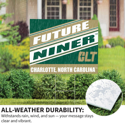 University of North Carolina/Charlotte Coroplast Yard Sign, Future Student