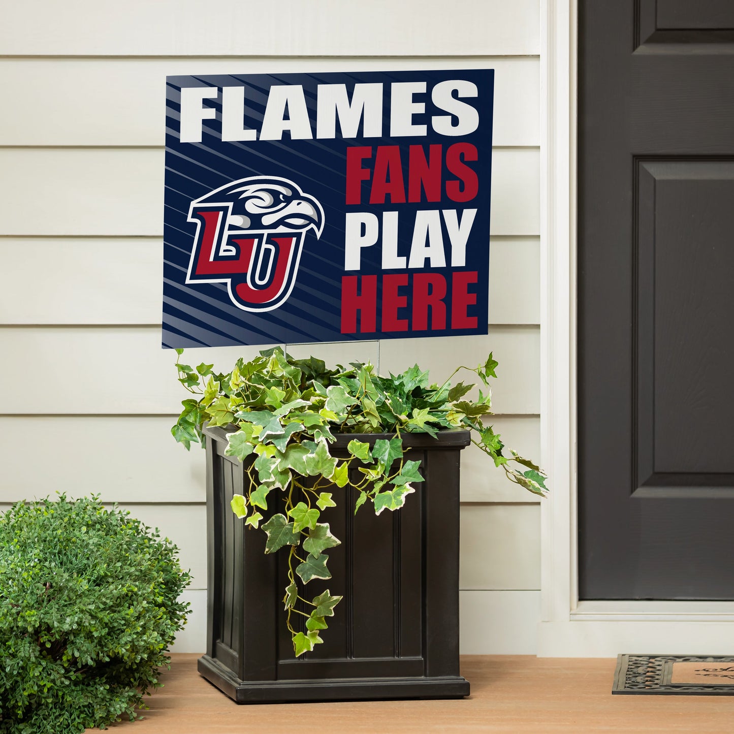 Liberty University Coroplast Yard Sign "Fans Play Here"