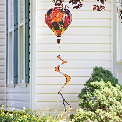 Fall Friends Burlap Balloon Spinner, Fall Floral