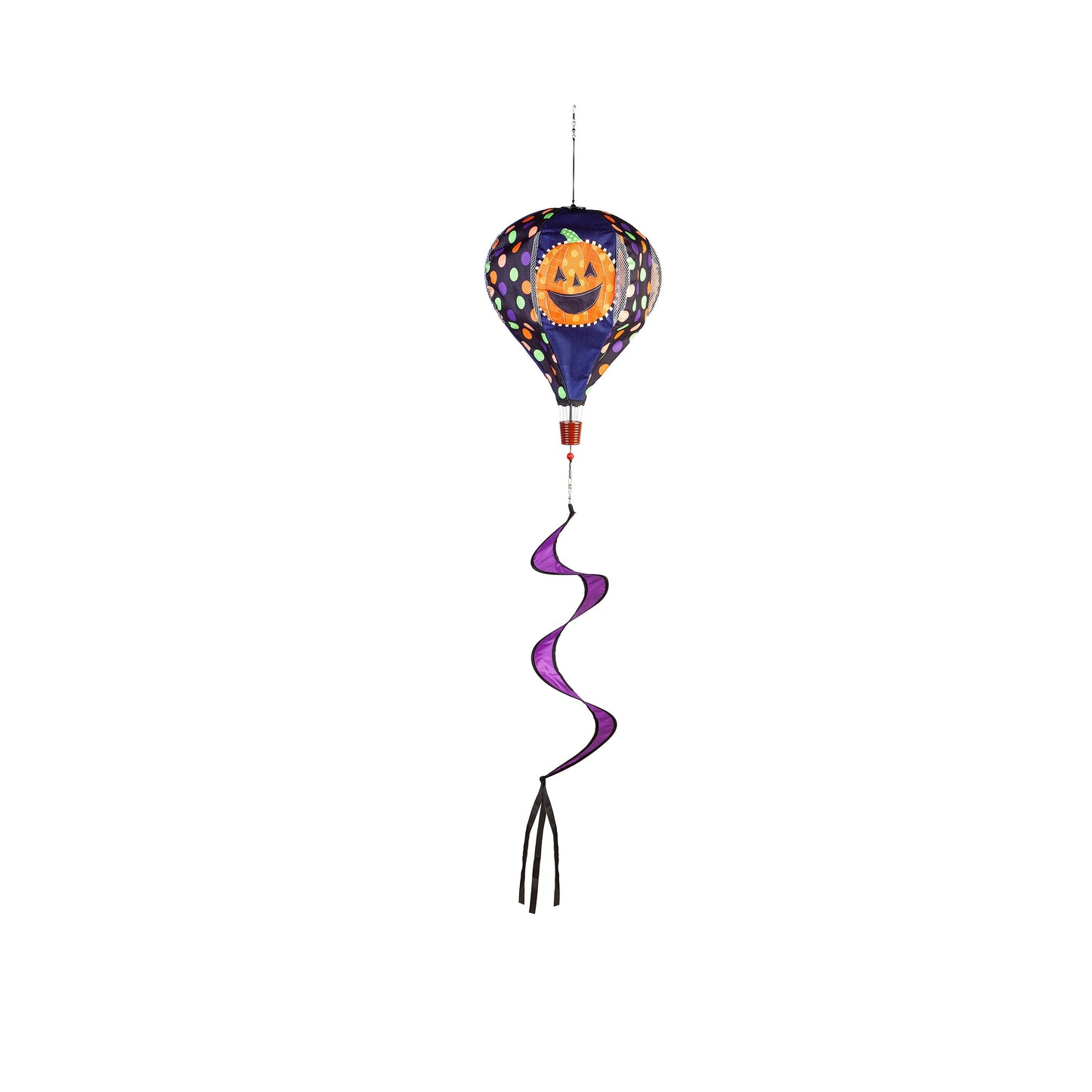 Fall Friends Burlap Balloon Spinner, Jack-o-Lantern