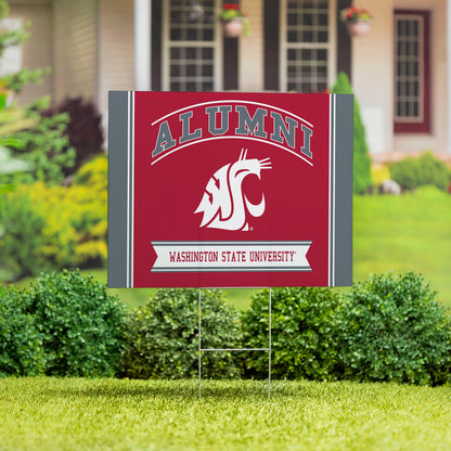Washington State University Coroplast Yard Sign Alumni
