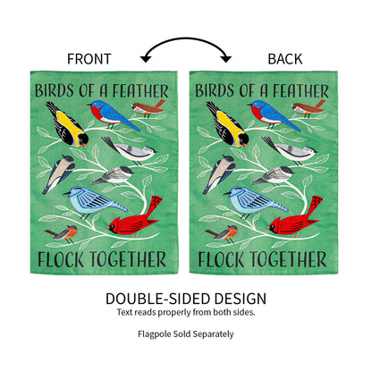 Flock Together Garden Flag