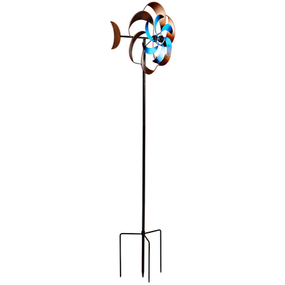 Rustic Moon Wind Spinner
