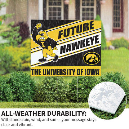 University of Iowa Coroplast Yard Sign, Future Student