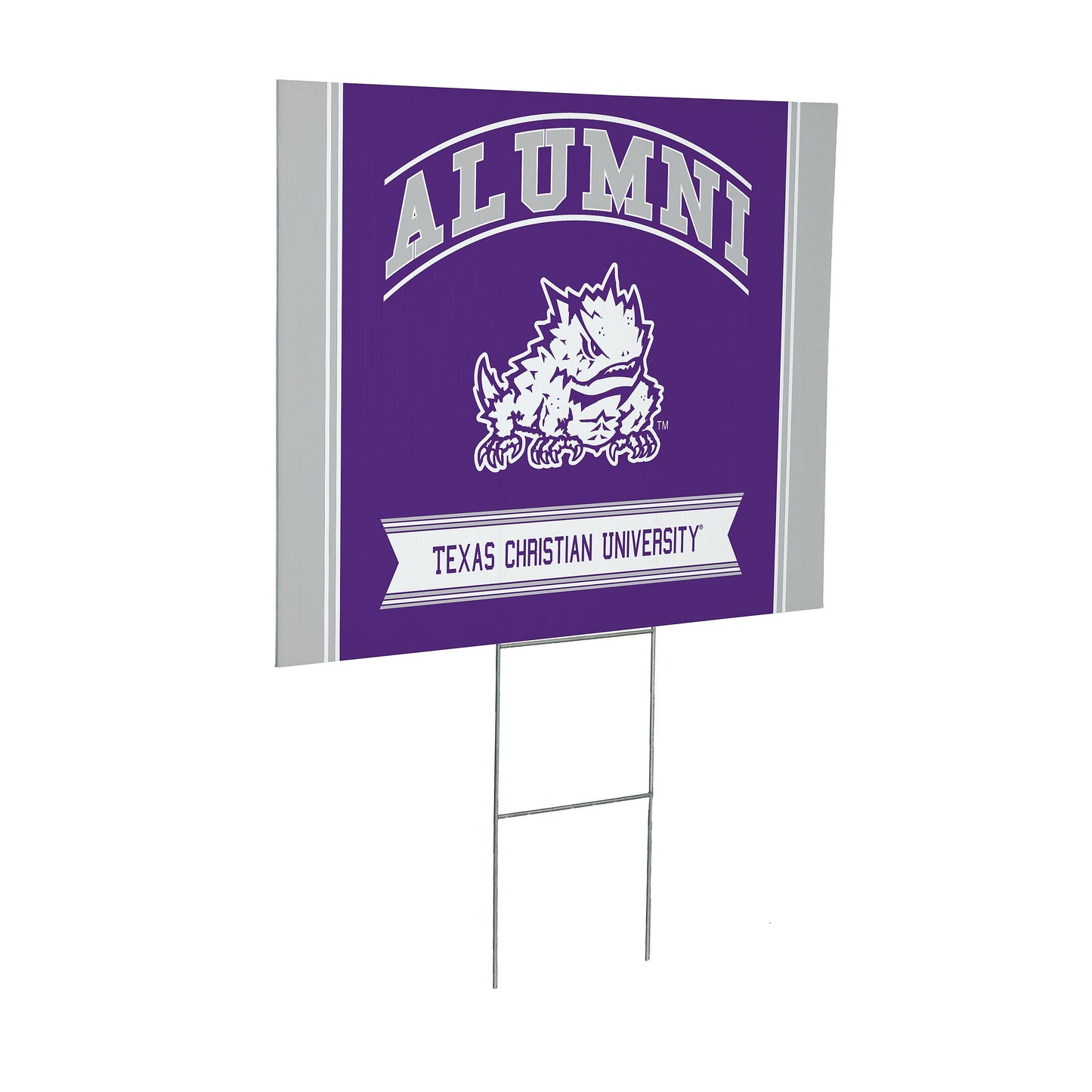 Texas Christian University Coroplast Yard Sign Alumni