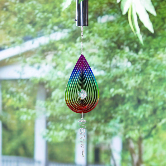 Motorized Jewel Illusion Spinner, Multi-color