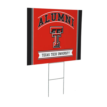 Texas Tech University Coroplast Yard Sign Alumni