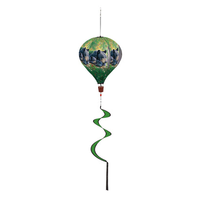 Mom and Baby Bear in the Meadow Balloon Spinner