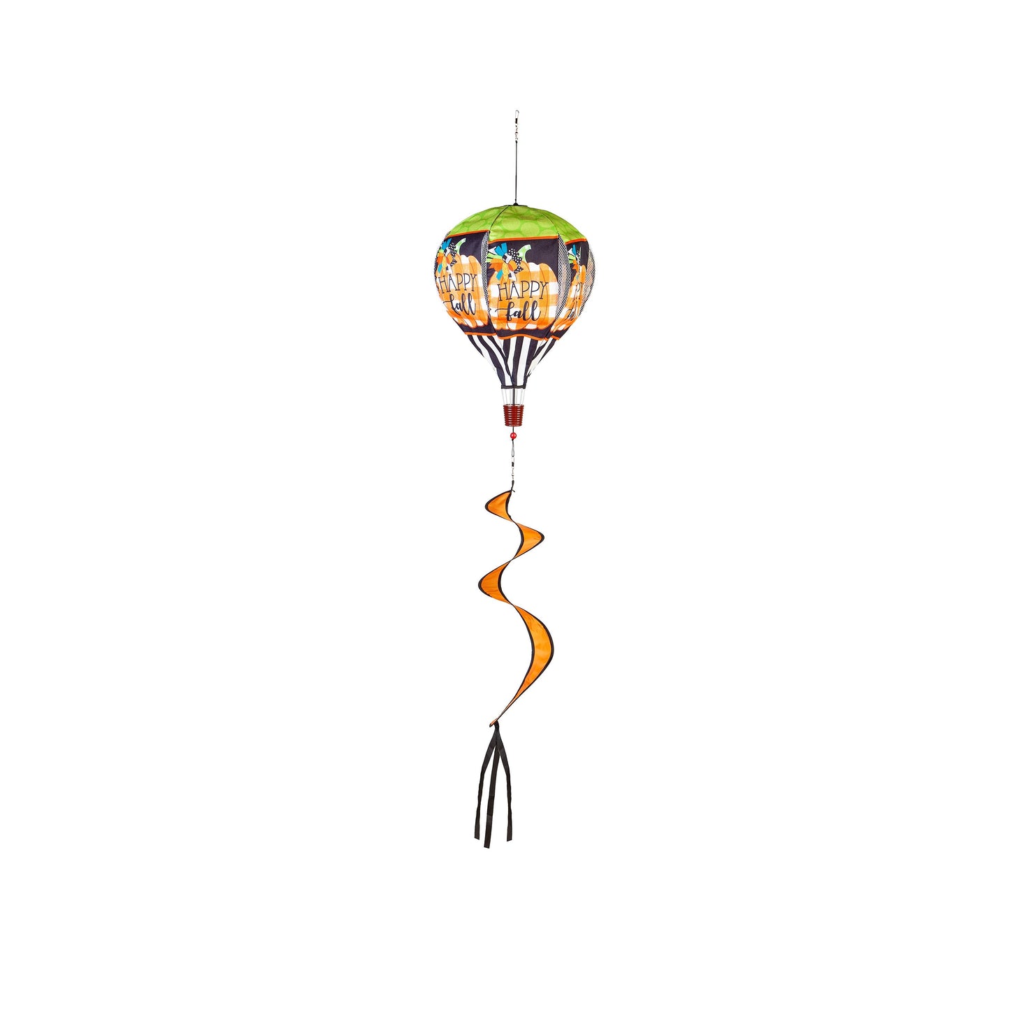Fall Friends Burlap Balloon Spinner, Pumpkin