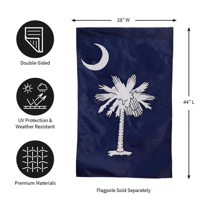 South Carolina House Applique Flag