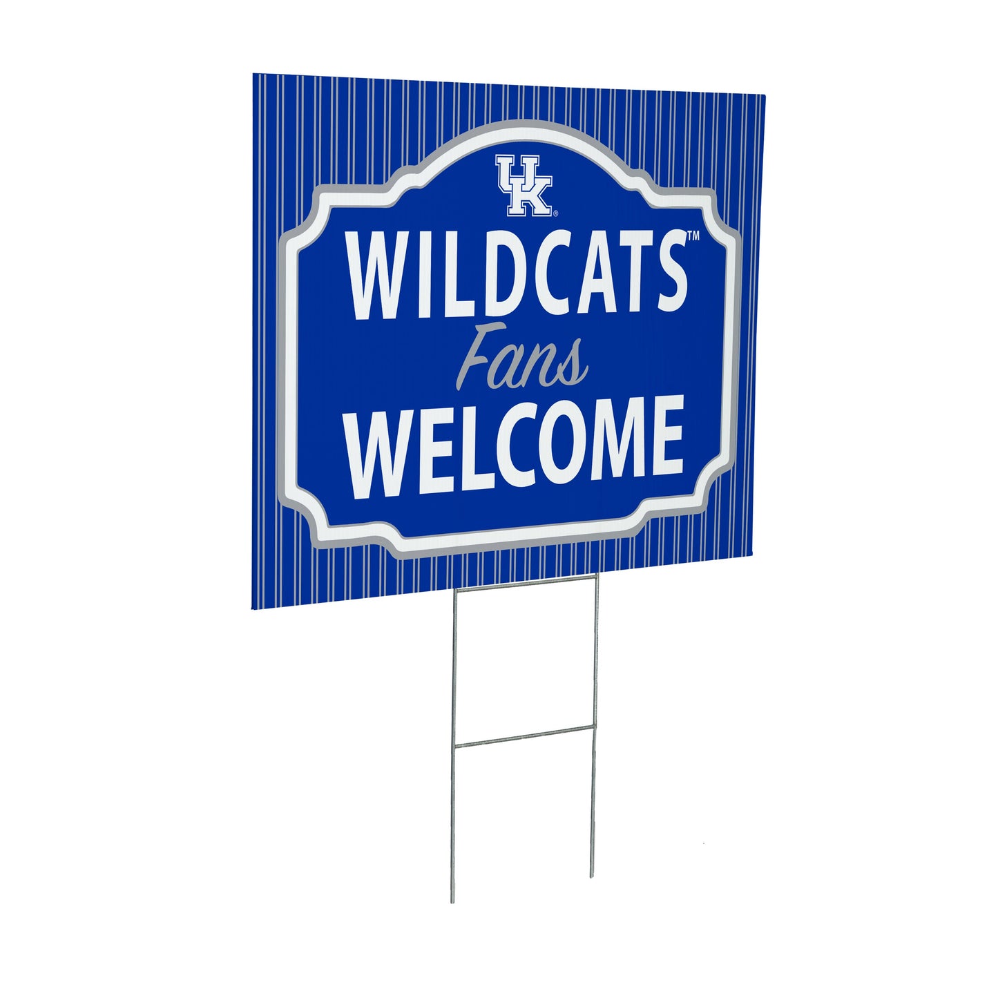 University of Kentucky Coroplast Yard Sign, "Fans Welcome"