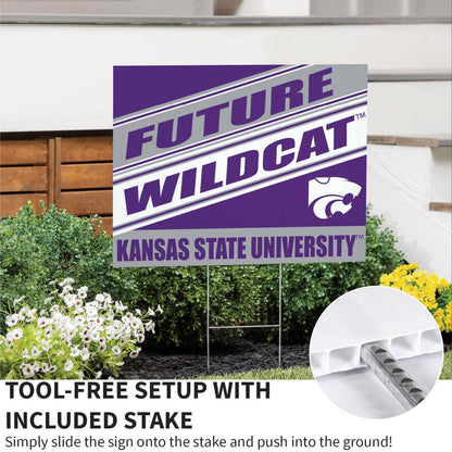 Kansas State University Coroplast Yard Sign, Future Student