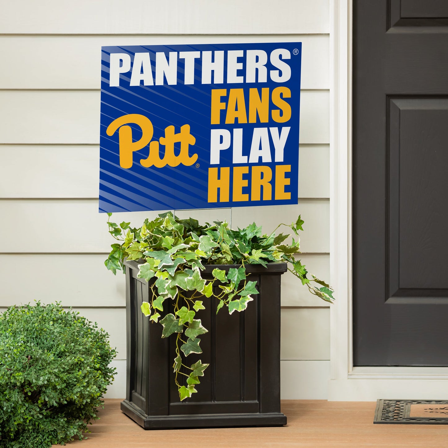 University of Pittsburgh Coroplast Yard Sign "Fans Play Here"