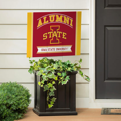 Iowa State University Coroplast Yard Sign Alumni