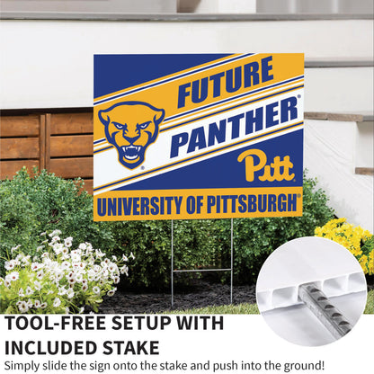 University of Pittsburgh Coroplast Yard Sign, Future Student