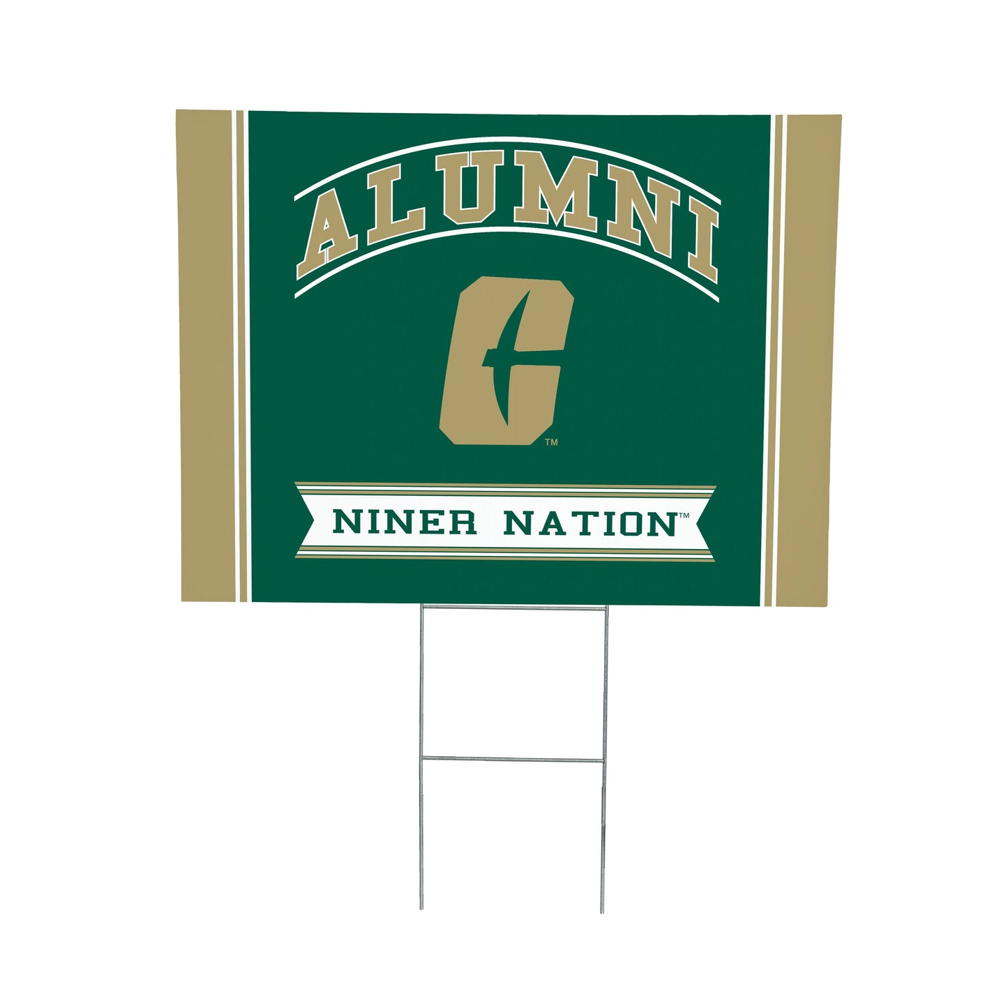 University of North Carolina/Charlotte Coroplast Yard Sign Alumni