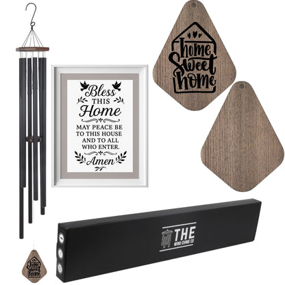 55" Serenity Large Deep Tone Memorial Wind Chime Church Bells, Thoughtful Gift For Special Occasions or Reflections