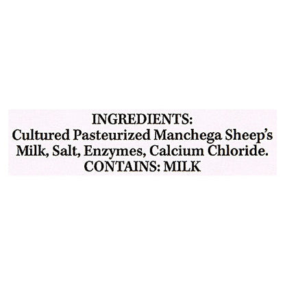 12 Month Manchego