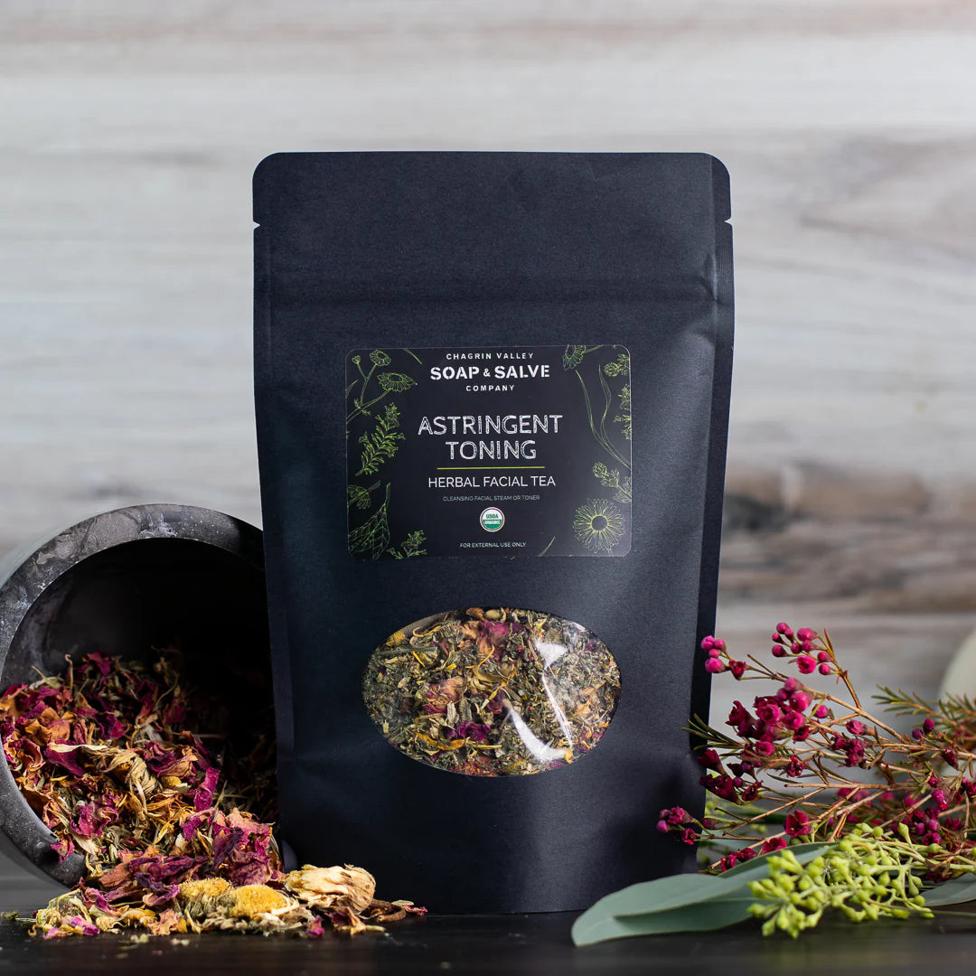 Tea: Astringent Toning Blend Facial Steam & Toner