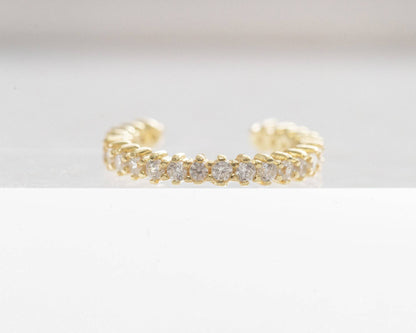 Crystal Ear Cuff