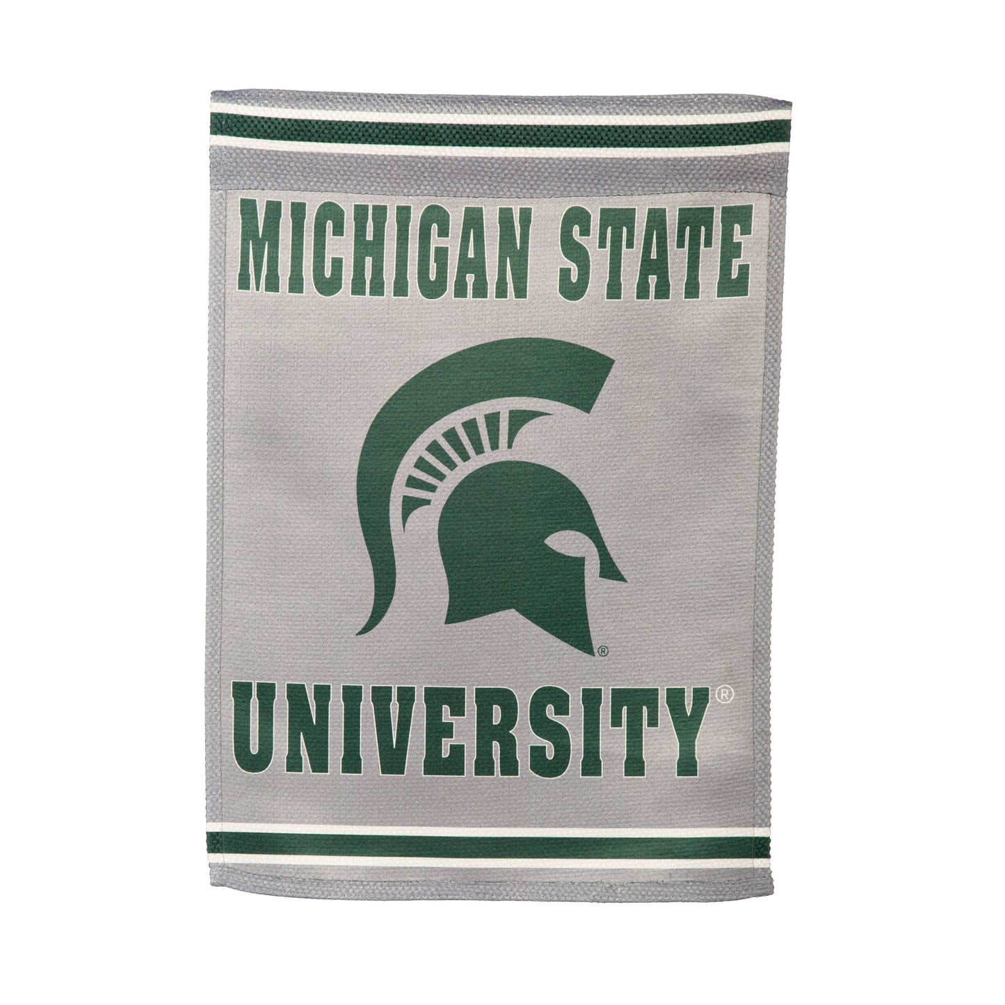 Embossed Suede Flag, GDN Size, Michigan State University