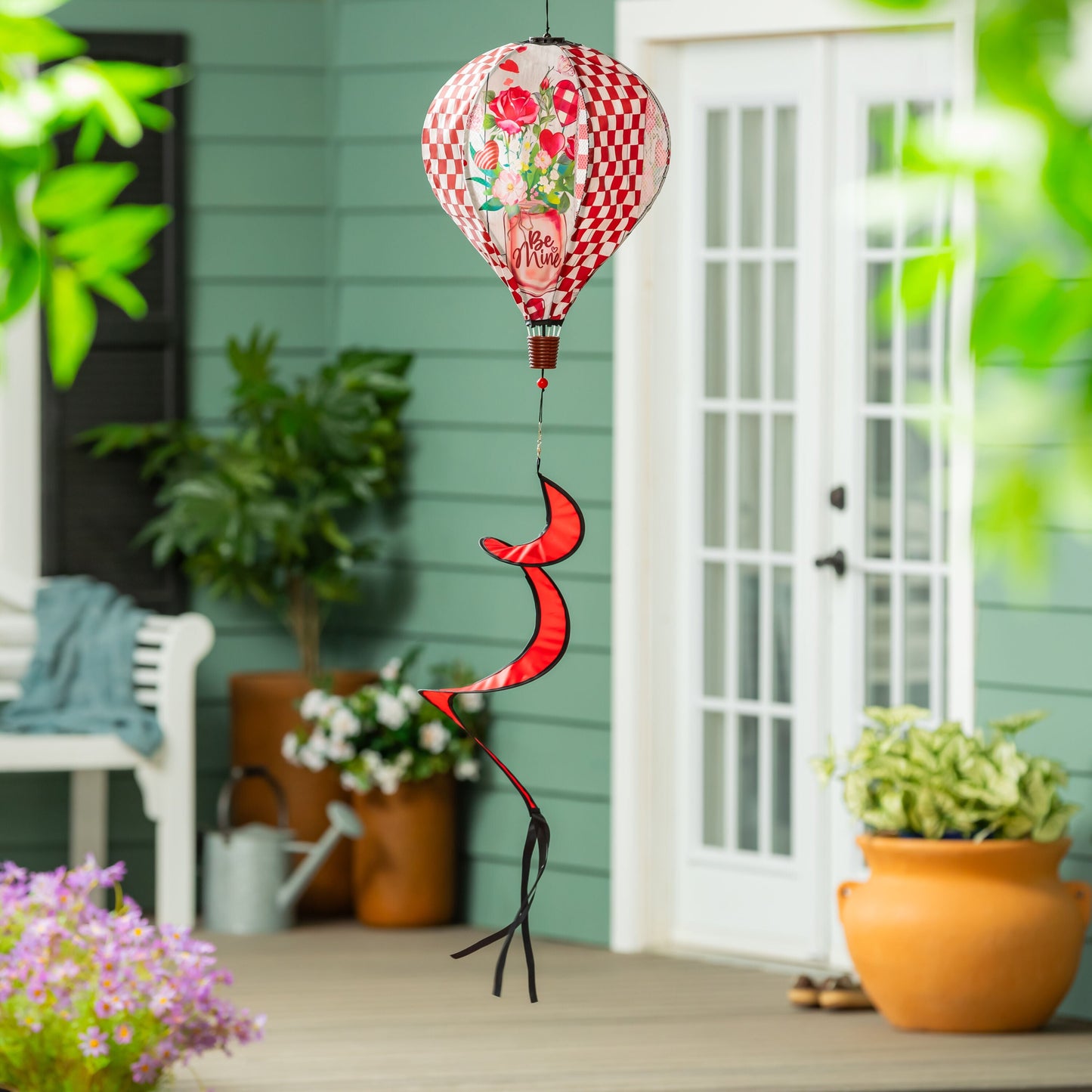 Be Mine Mason Jar Balloon Spinner