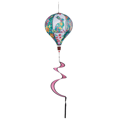 Floral Patterned Bunny Balloon Spinner