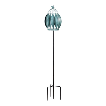 Bird Cage Wind Spinner 68"H