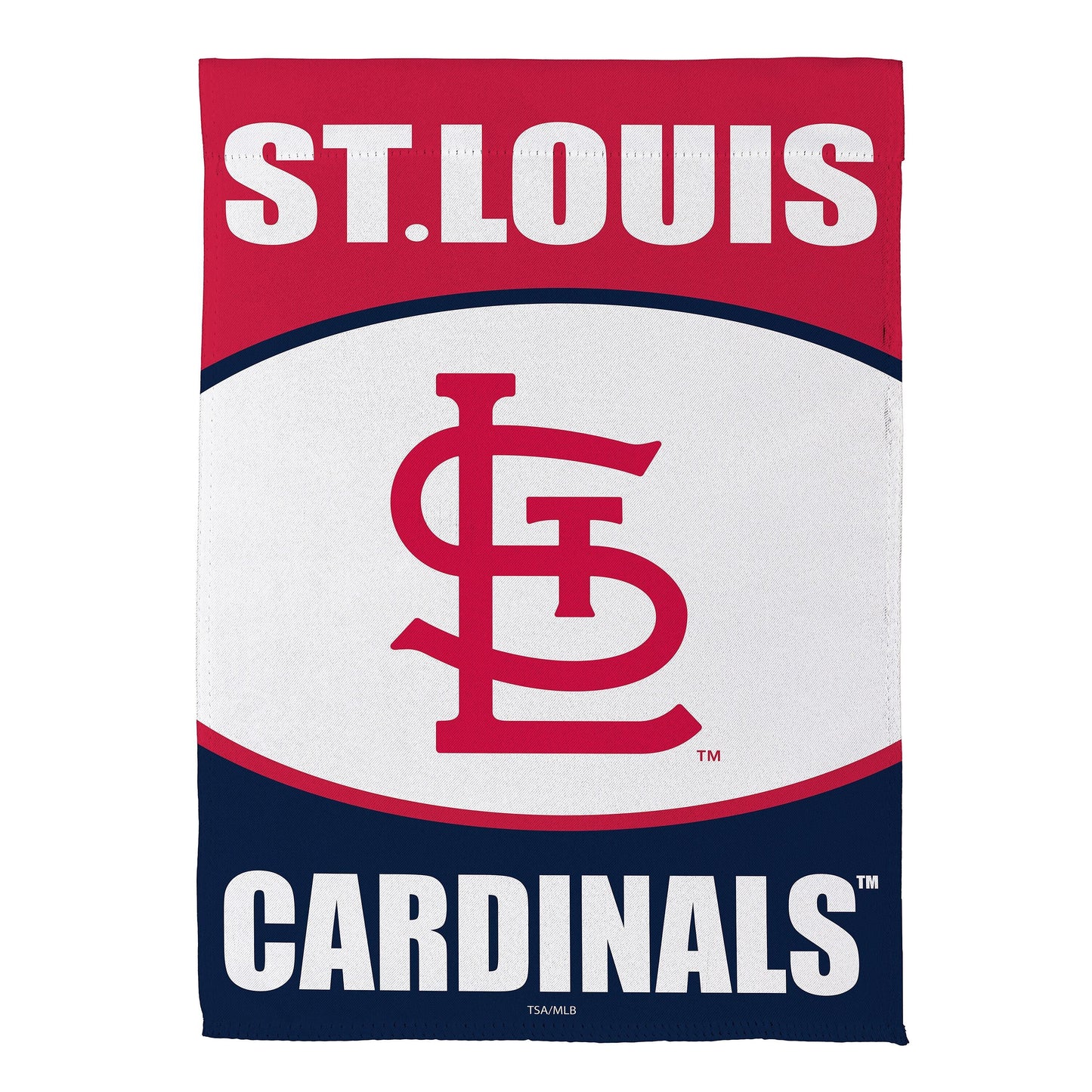 St Louis Cardinals Suede House Flag
