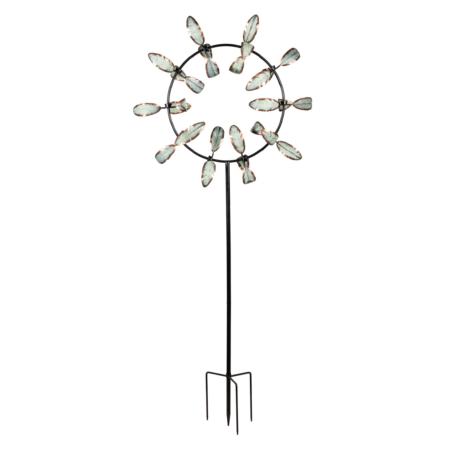 Metal Pinwheel Prism Spinner 91"H
