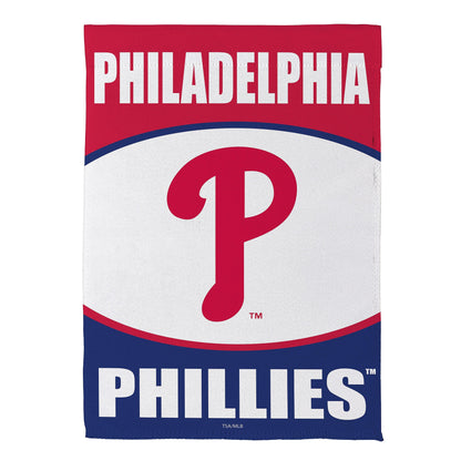 Philadelphia Phillies Suede Garden Flag