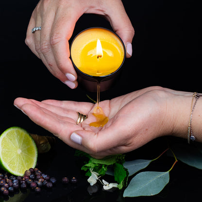 Body & Massage Candle: Lavender Rosemary